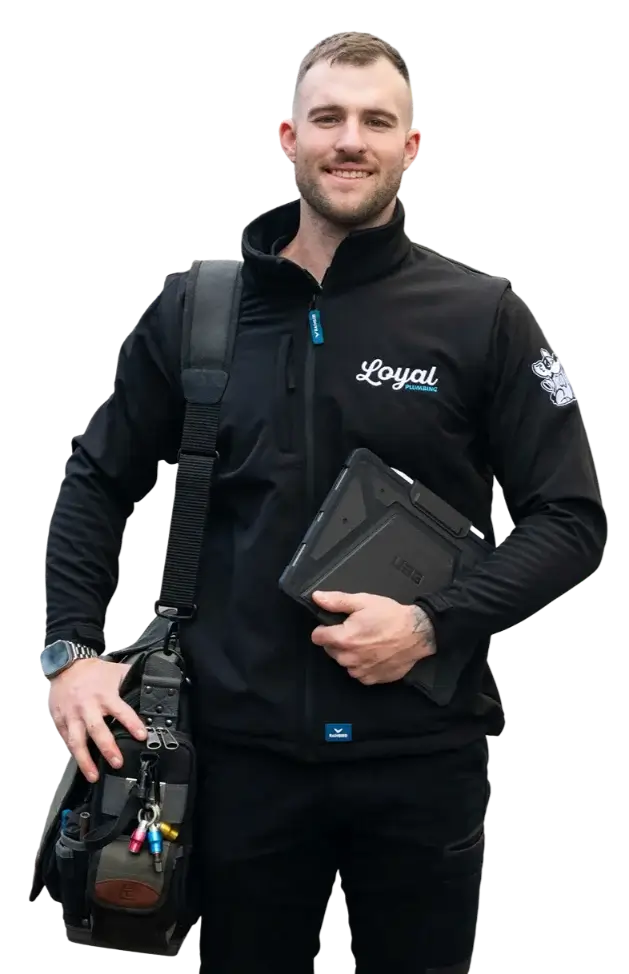 Loyal Plumbing technician carrying out professional plumbing services in Adelaide
