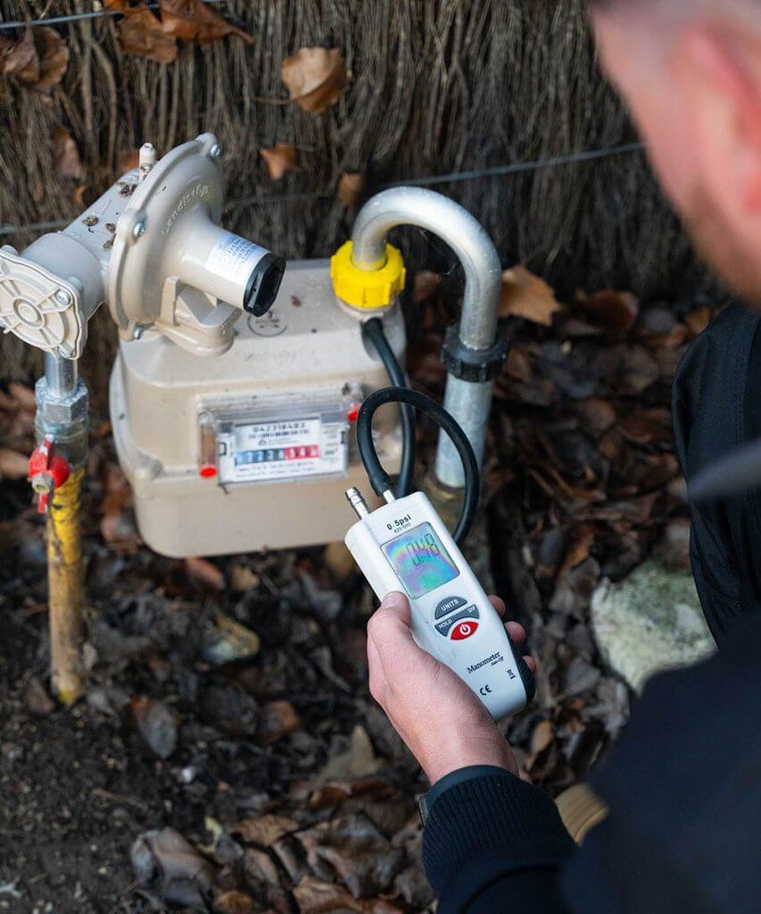 Loyal Plumber carrying out gas leak detection in Adelaide
