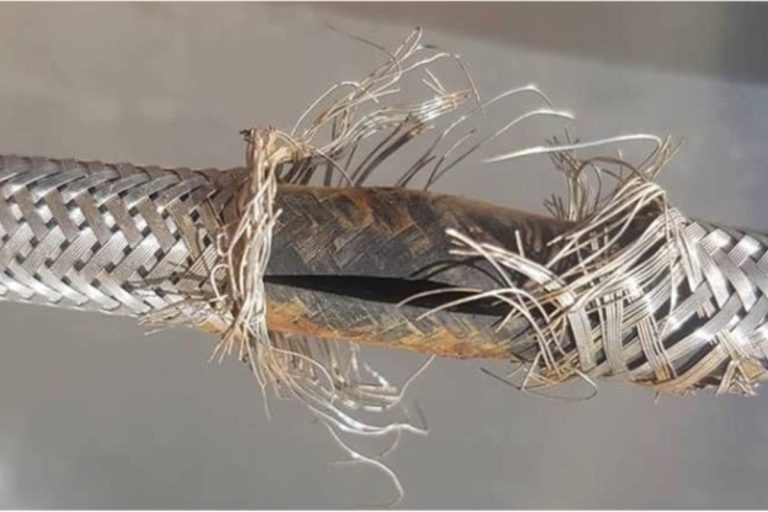 Burst Flexi hose, issuance wouldn't cover.